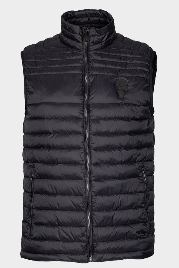 ΑΜΑΝΙΚΟ ΜΠΟΥΦΑΝ KARL LAGERFELD - 990 ΜΑΥΡΟ